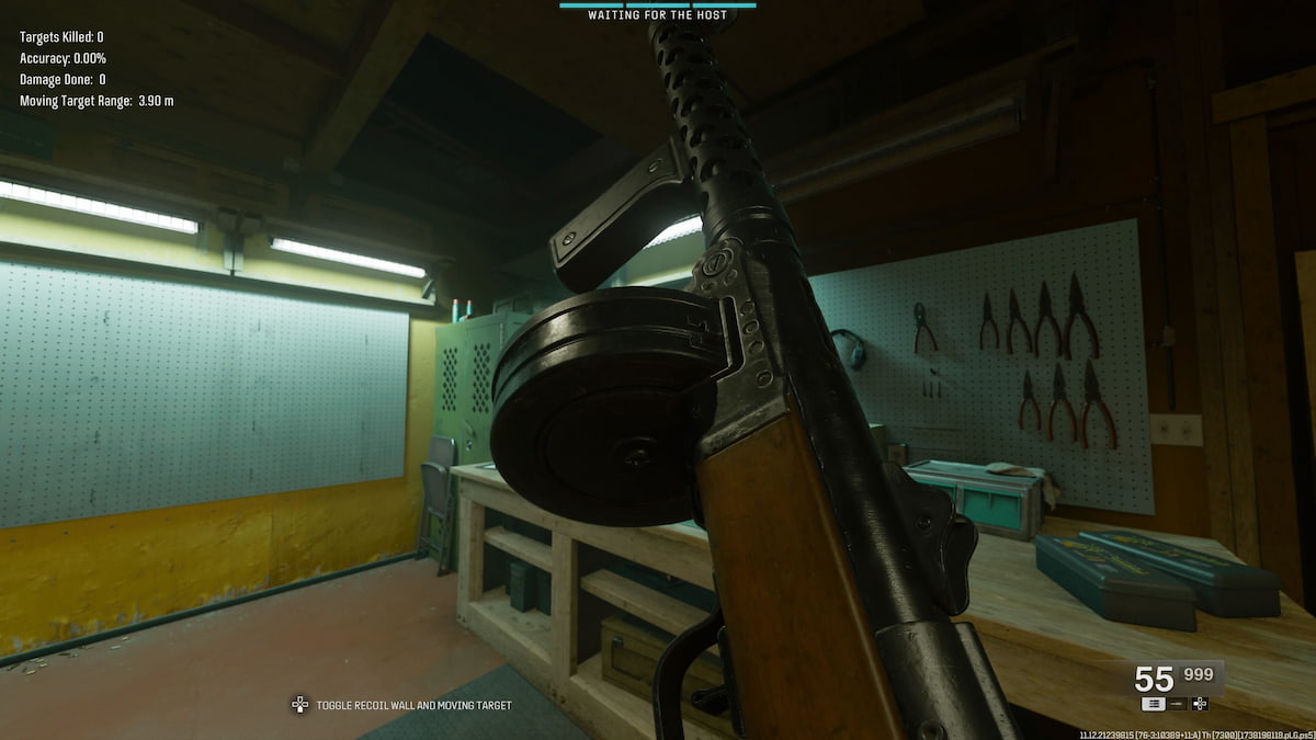 Warzone's BO6 PPSh-41 in the Firing Range