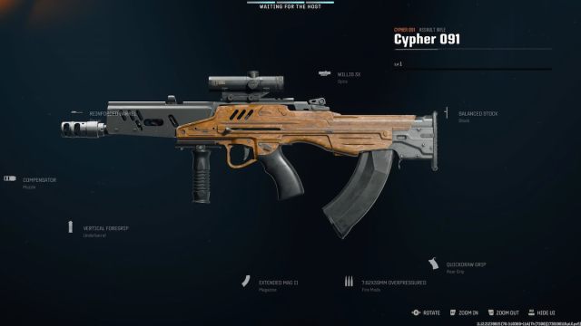 Best Cypher 091 build in Warzone