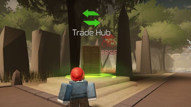 Jujutsu Infinite's Trade Hub in the Zen Forest