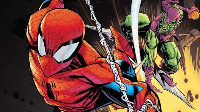 Spider-Man and the Green Goblin in Marvel's AMAZING SPIDER-MAN #850.