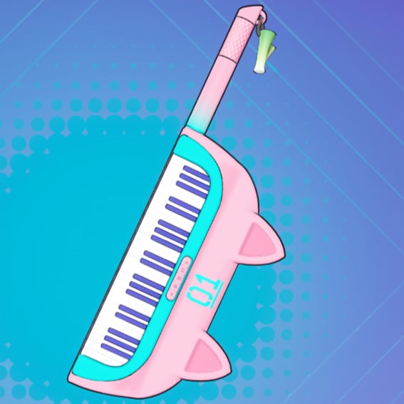 Miku Keytar in Fortnite.