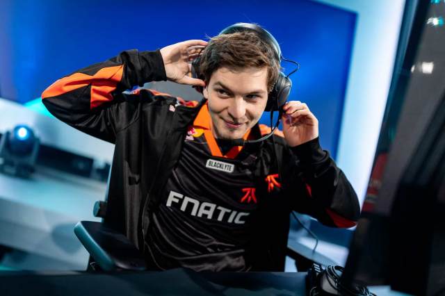 Fnatic support Mikyx at the LEC EMEA 2025 Winter Split Week 1 at the Riot Games Arena on January 18 2025 in Berlin, Germany