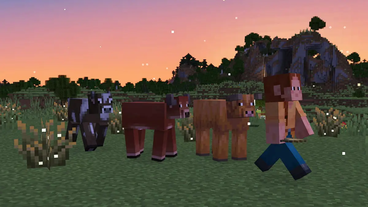 All Minecraft Cow variants and where to find them