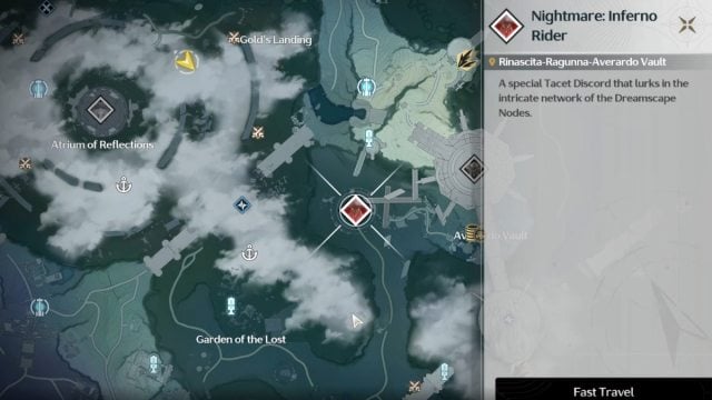 Wuthering Waves map Nightmare Inferno Rider location