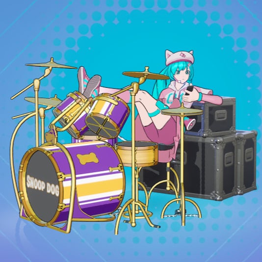 Break on drums emote in Fortnite.