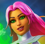 Starfire in Fortnite.