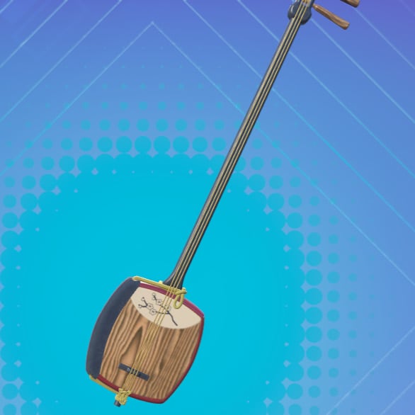 Wooden bass in Fortnite.