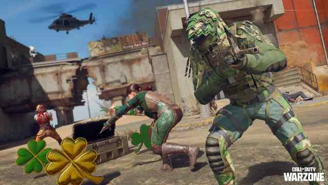 CoD St. Patrick's Day Clover Craze event in BO6 and Warzone