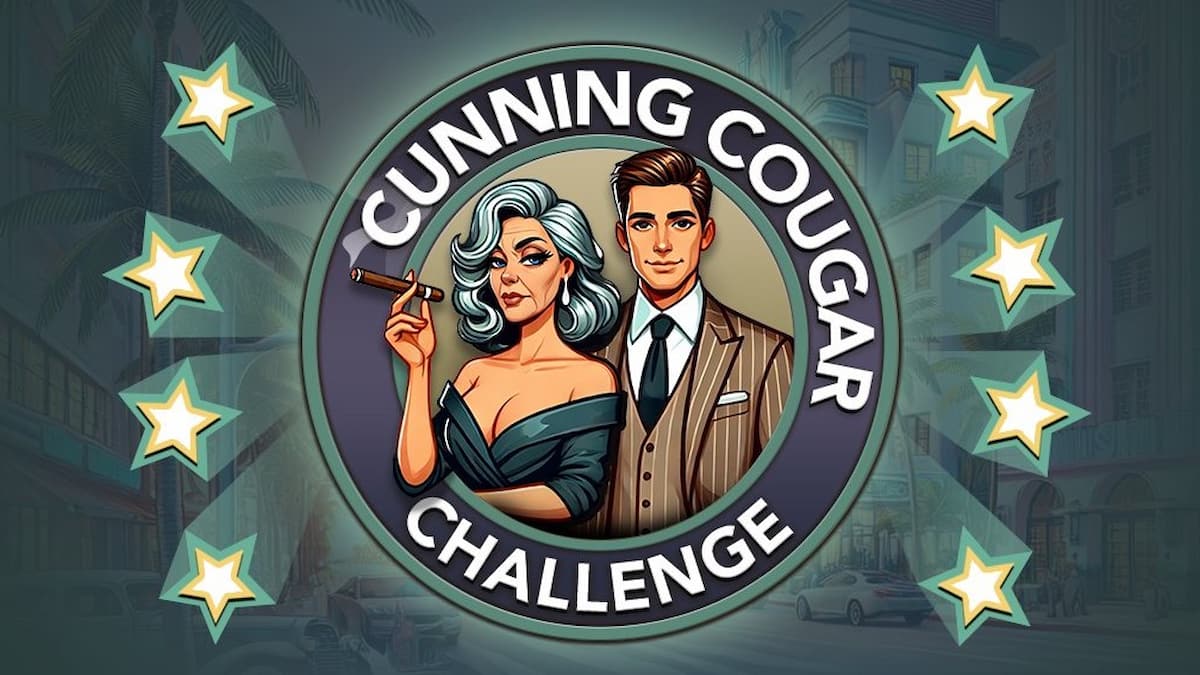 How to complete the Cunning Cougar challenge in Bitlife