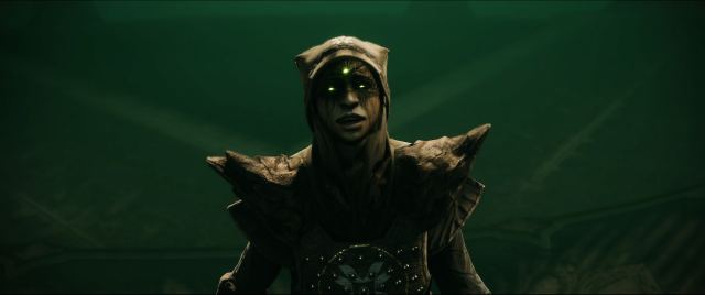 A hoodless Eris Morn reveals her eyes for the first time.