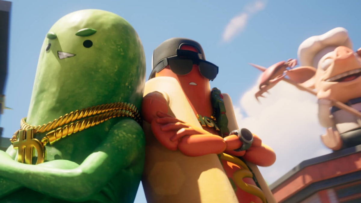 Big Dill and The Brat shown in artwork for Fortnite Chapter Six, season two.