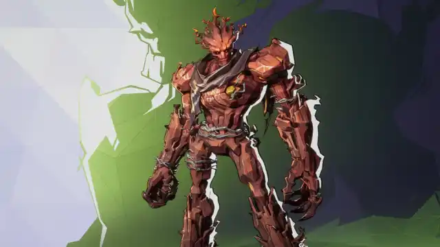 Groot's Carved Traveler skin in Marvel Rivals