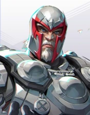 Magneto hero image shot on hero roster menu in Marvel Rivals