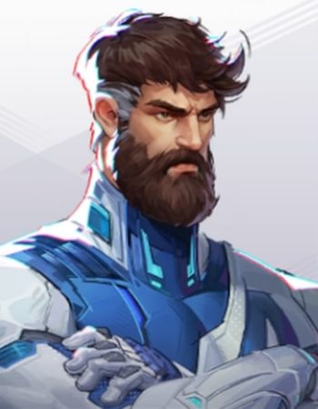 Mr Fantastic hero image shot on hero roster menu in Marvel Rivals