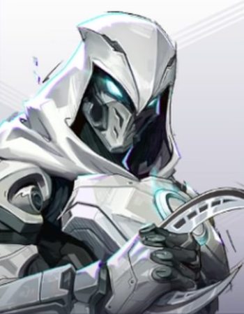 Moon Knight hero image shot on hero roster menu in Marvel Rivals