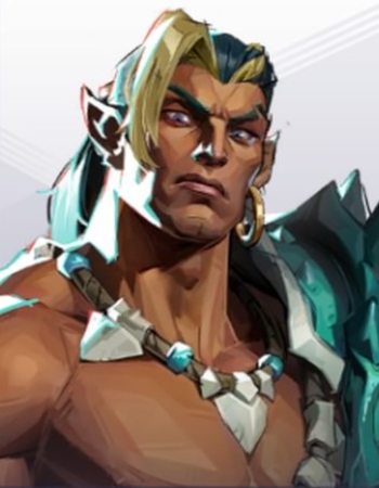 Namor hero image shot on hero roster menu in Marvel Rivals