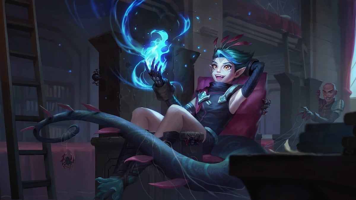 Which LoL champion says ‘Ever been stabbed by a feather?’