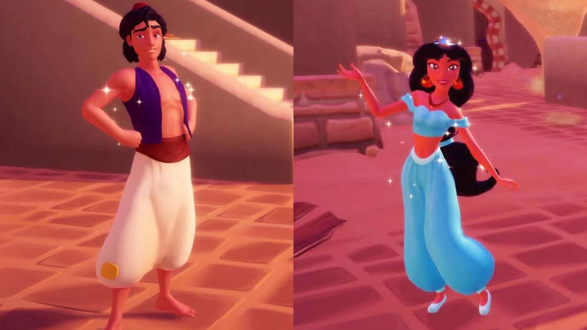 How to get Aladdin and Jasmine in Disney Dreamlight Valley