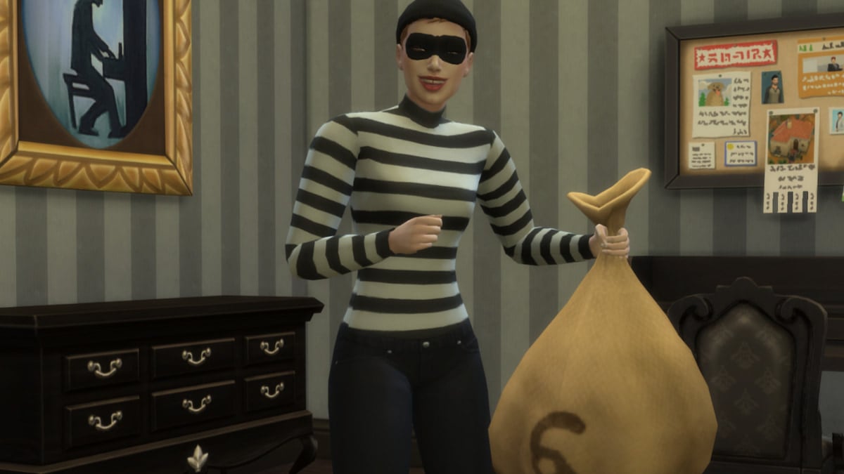 How to find Burglars in The Sims 4