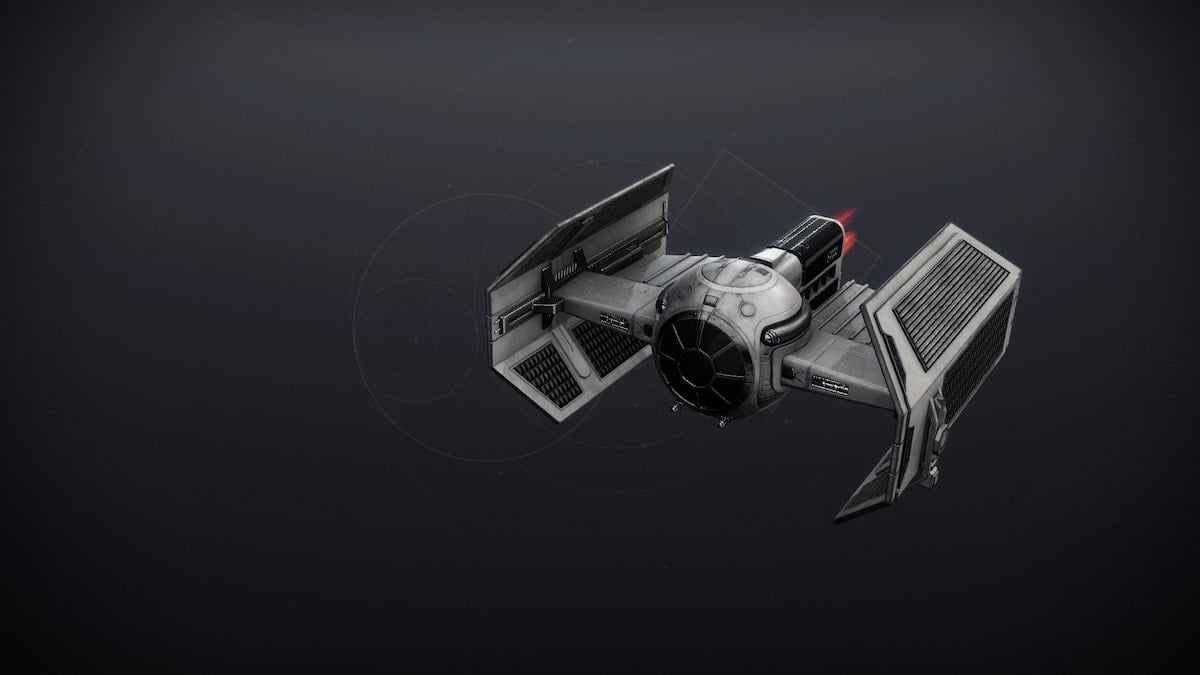 How to get the TIE Fighter ship in Destiny 2