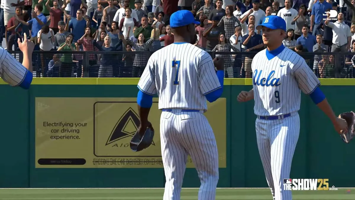 MLB The Show 25 gameplay trailer teases NCAA teams, metal bats, and confrontational new Legends 