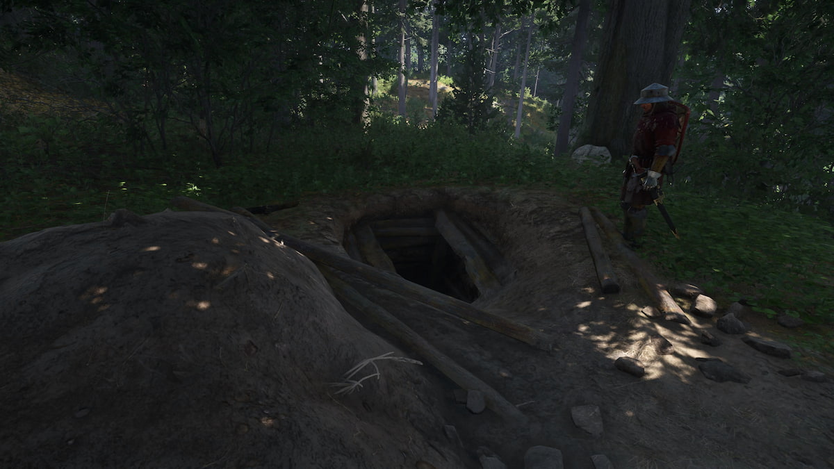 Henry overlooking his digging skills to the Maleshov tunnels