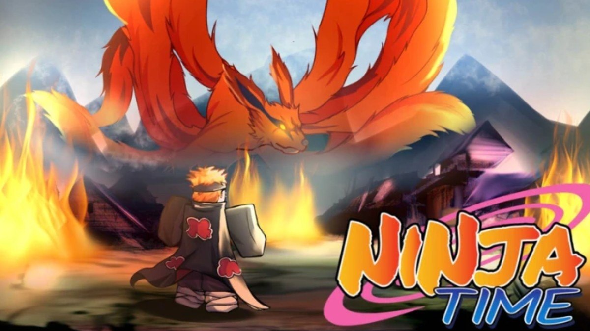 Ninja Time Roblox nine tails vs pain using fire element