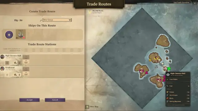 Picture showing Active Trading in Anno 1800.