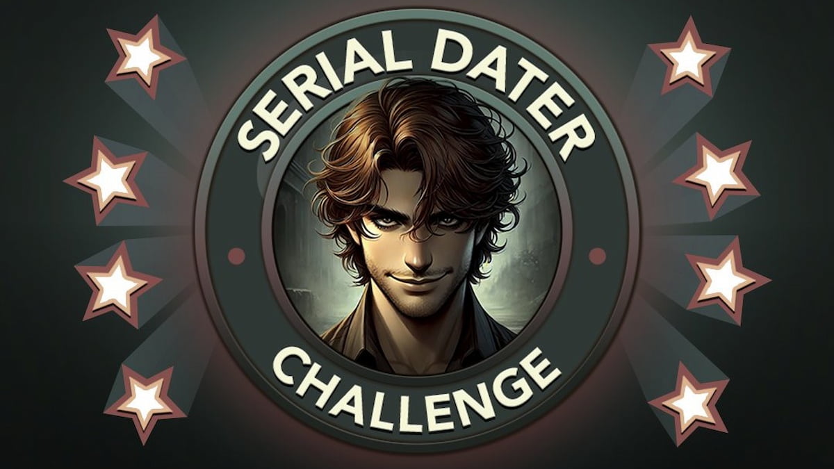 Picture showing the Serial Dater Challenge cover in Bitlife.