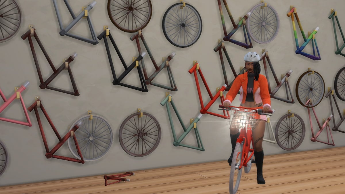 How to complete the Nordhaven Bike Parts collection in The Sims 4 Businesses & Hobbies