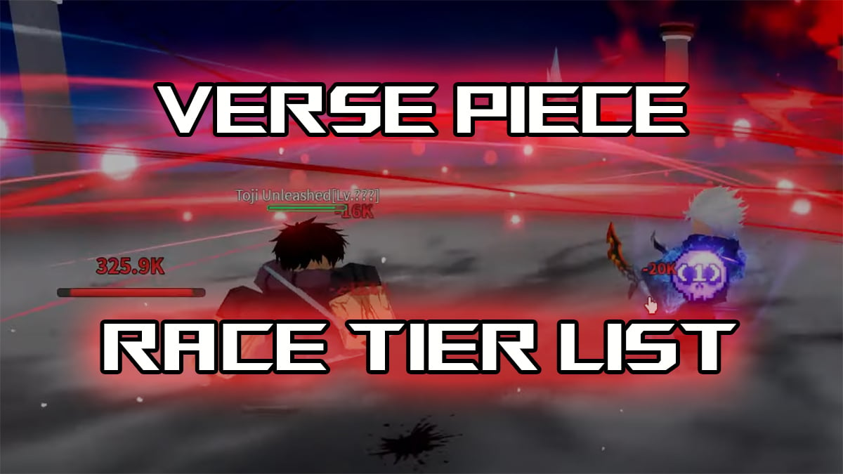 Complete Verse Piece Race Tier List (March 2025)