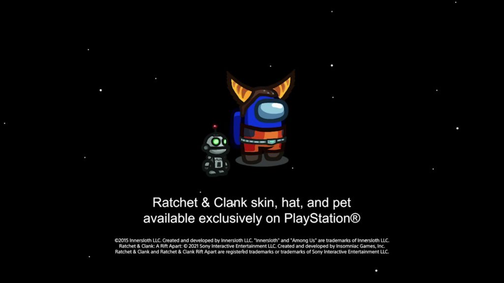 Among Us Está Chegando Ao Playstation Com Skins De Ratchet And Clank Dot Esports Brasil 0282