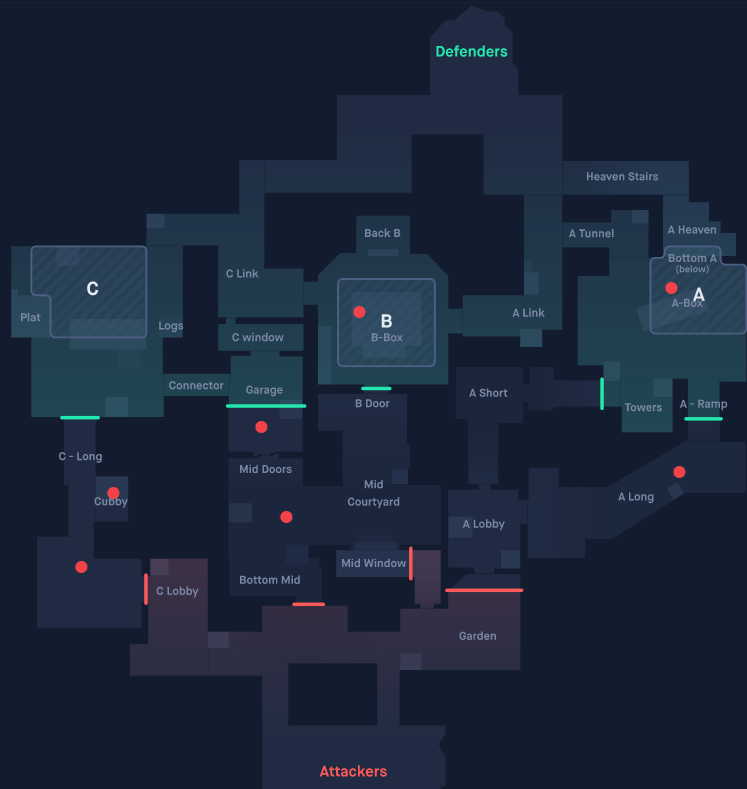 Valorant Lotus Map Callouts you Should Know - KJC eSports