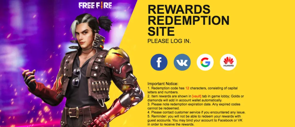 How do Free Fire codes and rewards work? - Dot Esports