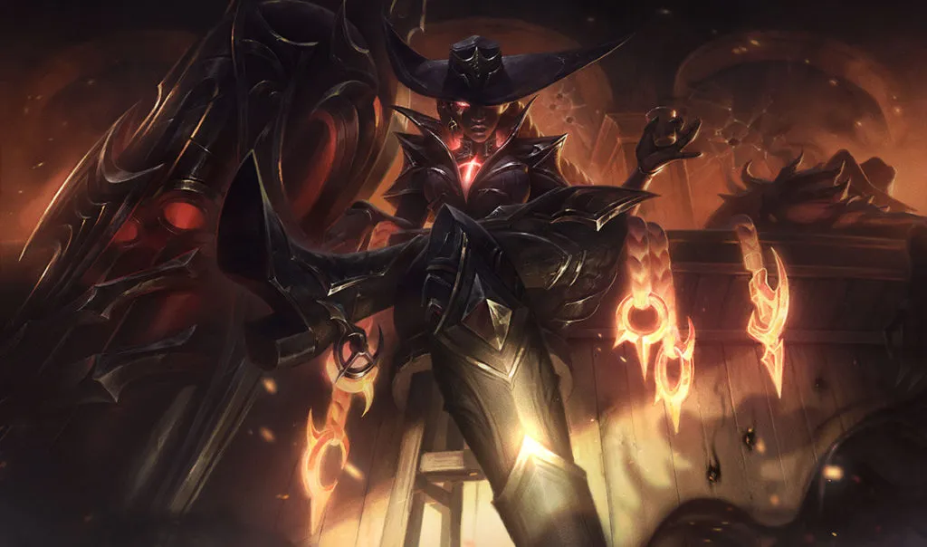 The High Noon Senna skin in League of Legends.