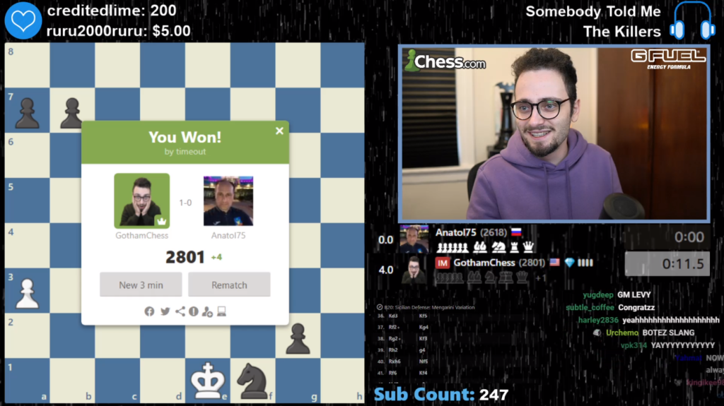 Live now on twitch.tv/gmhikaru analyzing games from the Magnus