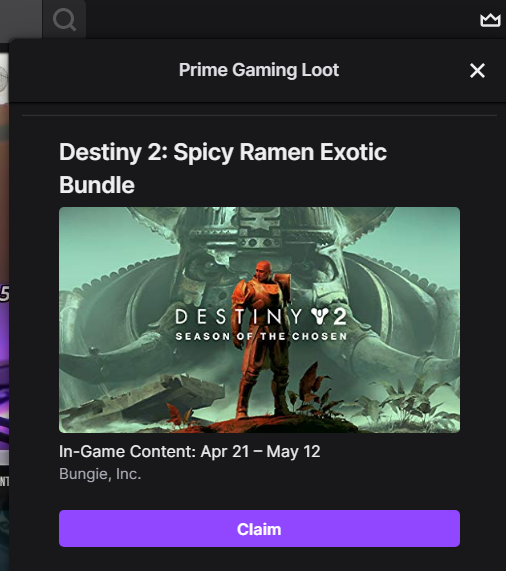 How to Claim Twitch Prime Loot