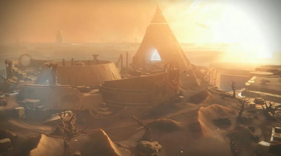 A screenshot of Mercury in Destiny 2.