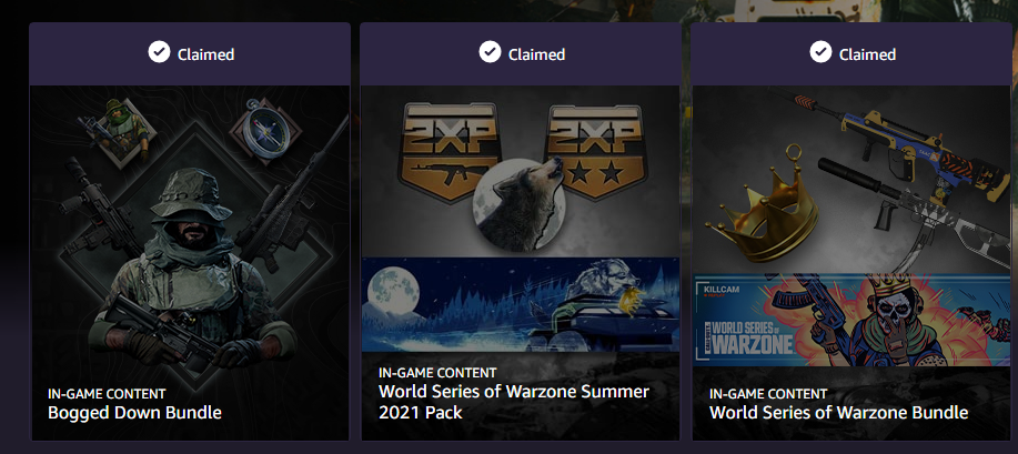 How To Get Free World Series Of Warzone Designated Driver Pack Bundle From  Twitch Prime Gaming 