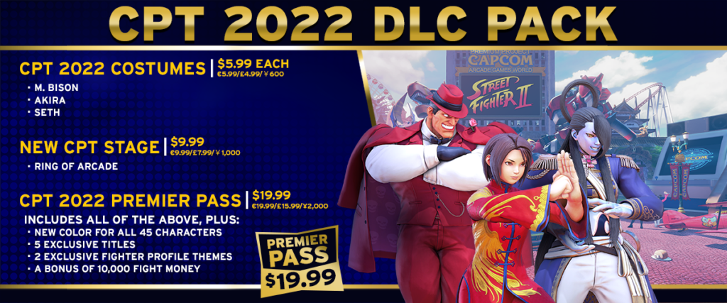Divulgados detalhes, preços e datas dos DLCs de Street Fighter x