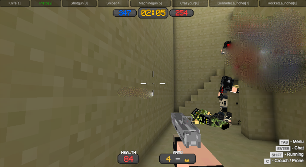 Screenshot of Pixel Warfare