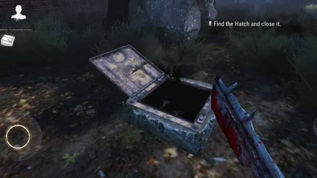 A screenshot of the Hatch in Dead by Daylight.