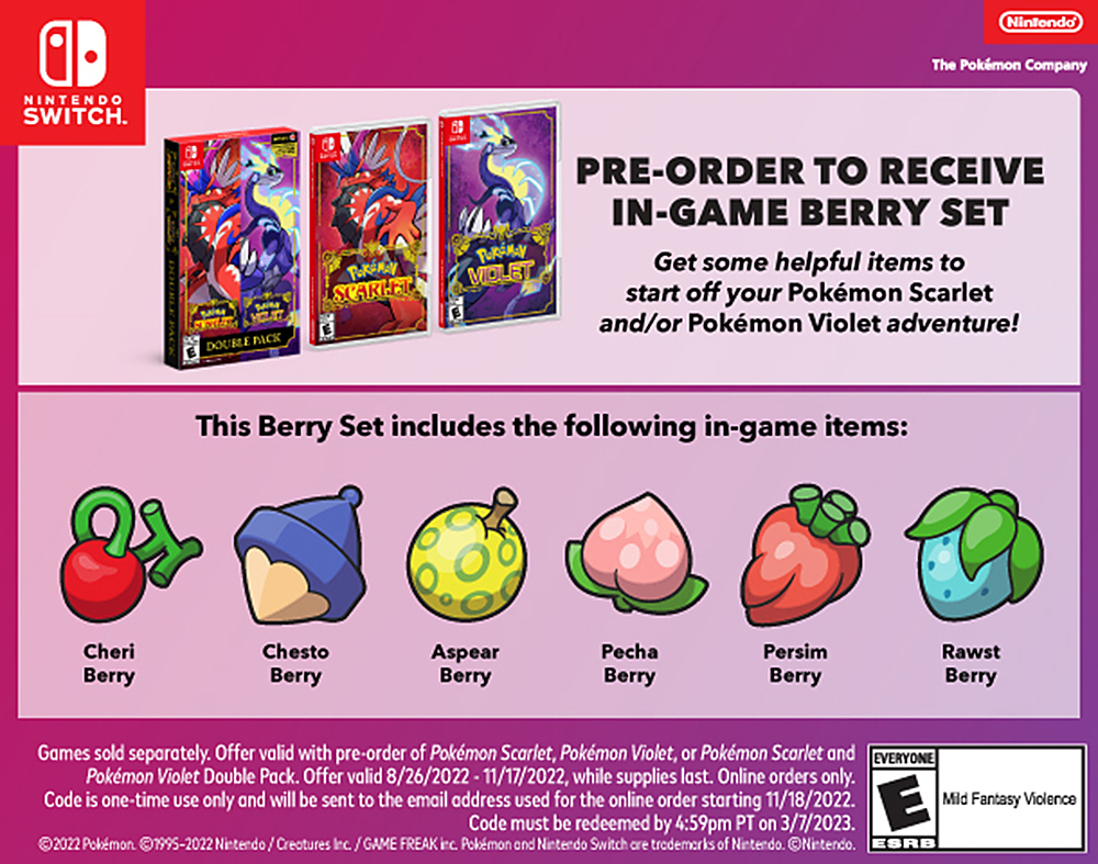 All Mystery Gift codes in Pokémon Scarlet and Violet (2023) - Dot Esports
