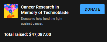 Dream collabs with Technoblade's father to raise cancer awareness in  r's legacy - Dexerto