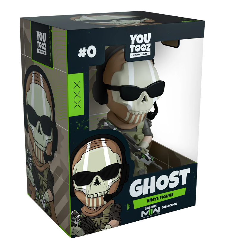 An image of a Ghost vinyl figure.