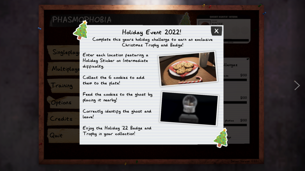 Phasmophobia christmas event 2022 end date