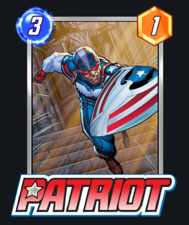 Captain America Marvel Snap Card Variant - Marvel Snap Zone